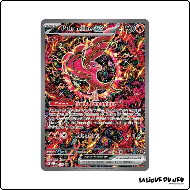 Promo - Pokemon - Méga Évolution Promo - Plumeline ex MEP024