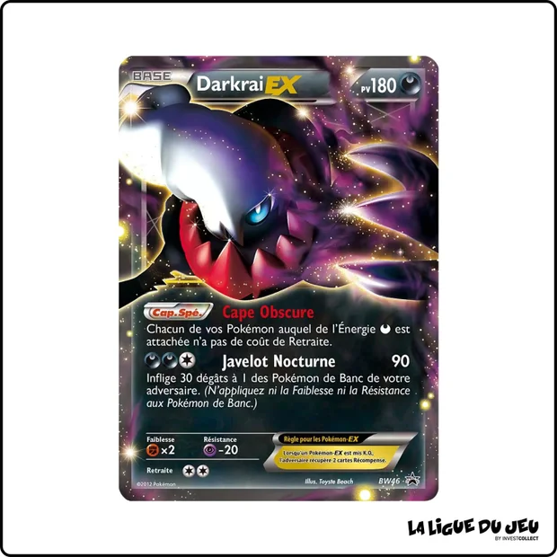 Promo - Pokemon - Noir et Blanc Promo - Darkrai EX BW46