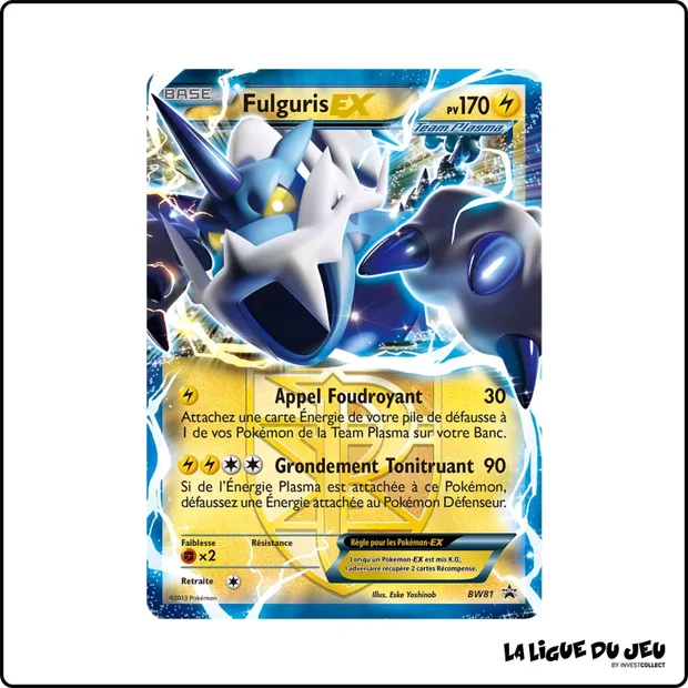 Promo - Pokemon - Noir et Blanc Promo - Fulguris EX BW81
