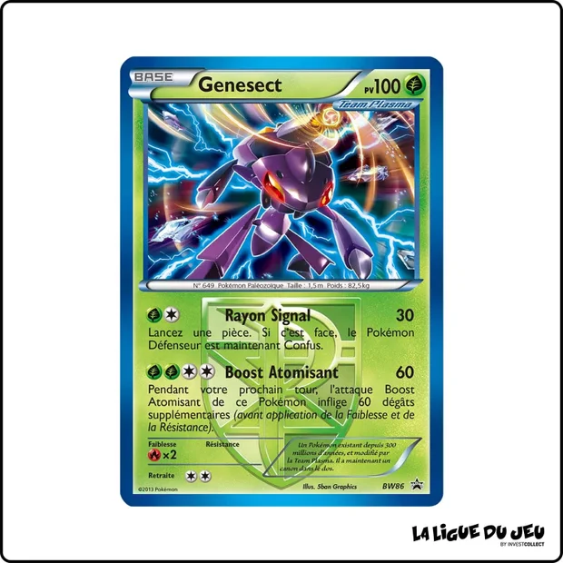 Promo - Pokemon - Noir et Blanc Promo - Genesect BW86