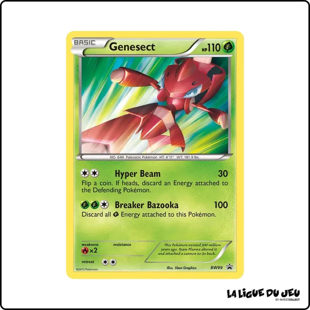 Promo - Pokemon - Noir et Blanc Promo - Genesect BW99
