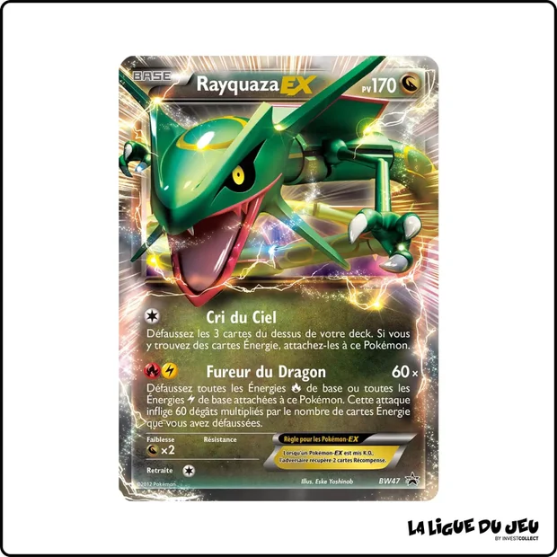 Promo - Pokemon - Noir et Blanc Promo - Rayquaza EX BW47