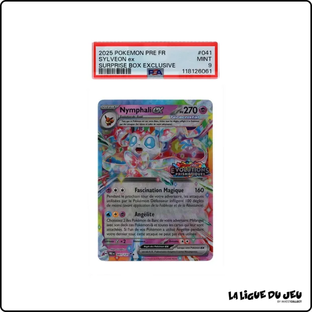 Promo - Pokemon - Nymphali ex - Surprise Box Exclusive - 041/131 - PSA 9 - Français