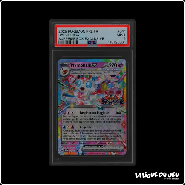 Promo - Pokemon - Nymphali ex - Surprise Box Exclusive - 041/131 - PSA 9 - Français
