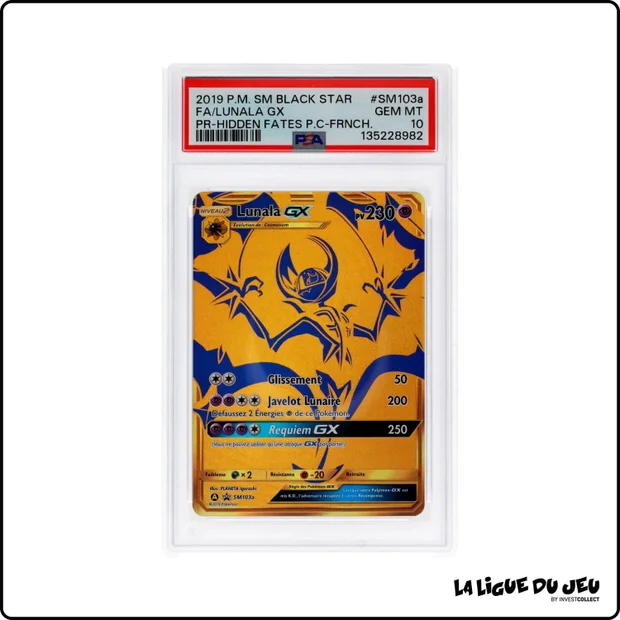 Promo - Pokemon - SM Black Star Promo - Lunala GX - SM103a - PSA 10 - Français