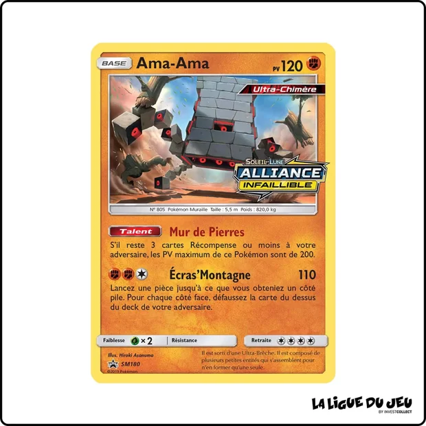 Promo - Pokemon - Soleil et Lune Promo - Ama-Ama SM180