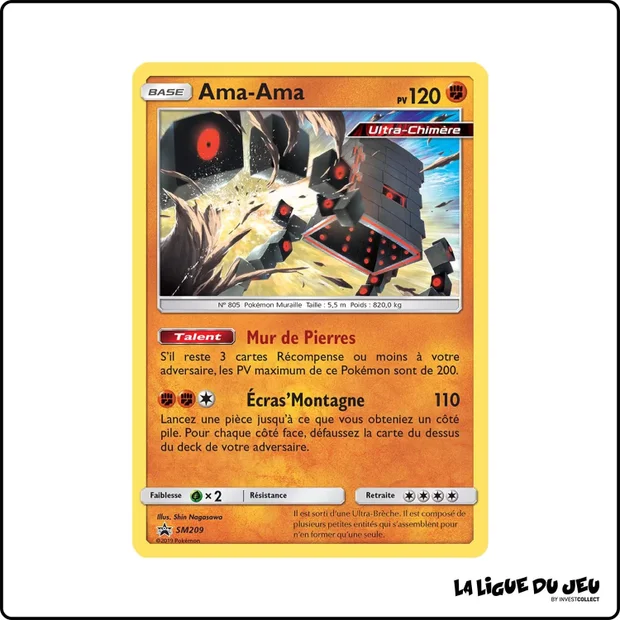 Promo - Pokemon - Soleil et Lune Promo - Ama-Ama SM209