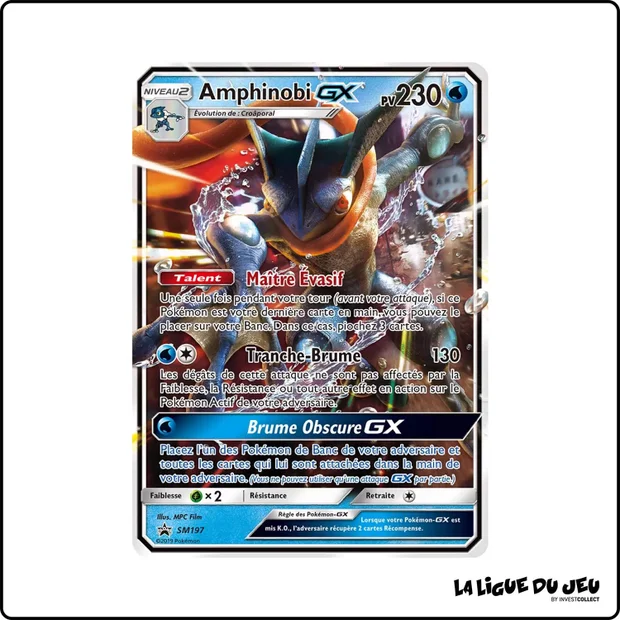 Promo - Pokemon - Soleil et Lune Promo - Amphinobi GX SM197