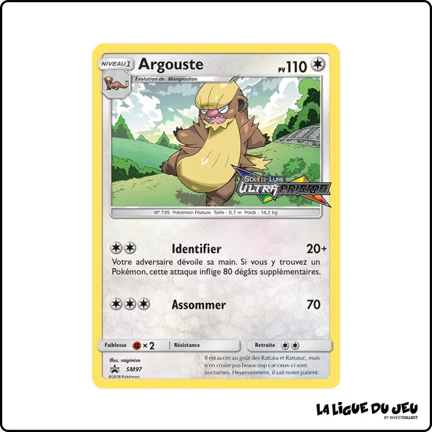 Promo - Pokemon - Soleil et Lune Promo - Argouste SM97