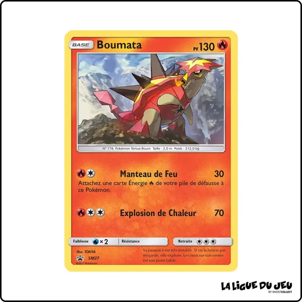 Promo - Pokemon - Soleil et Lune Promo - Boumata SM27