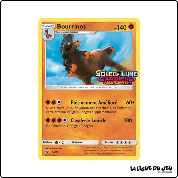 Promo - Pokemon - Soleil et Lune Promo - Bourrinos SM20
