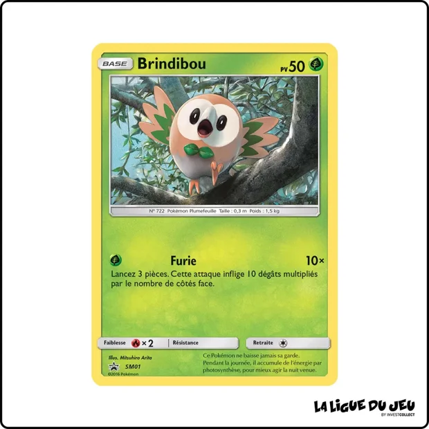 Promo - Pokemon - Soleil et Lune Promo - Brindibou SM01