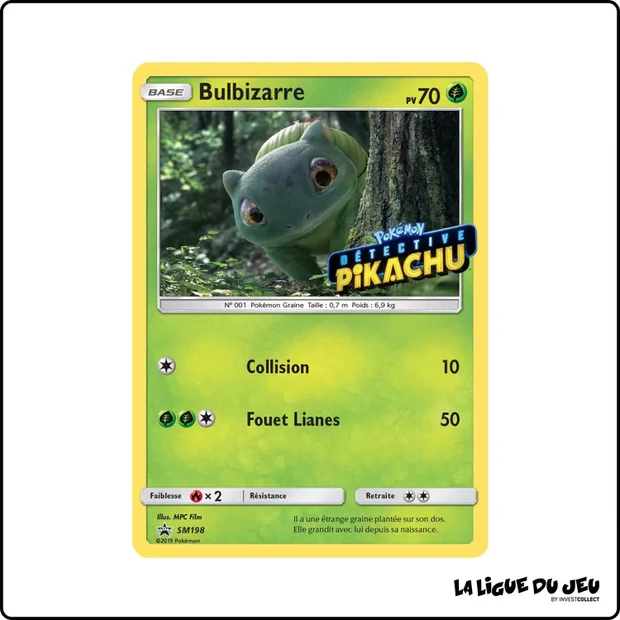Promo - Pokemon - Soleil et Lune Promo - Bulbizarre SM198