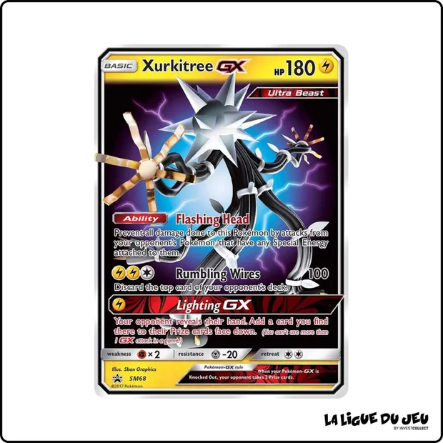 Promo - Pokemon - Soleil et Lune Promo - Câblifère GX SM68