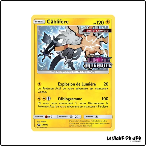 Promo - Pokemon - Soleil et Lune Promo - Câblifère SM116