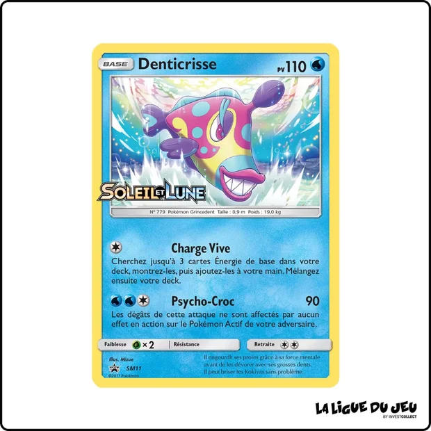 Promo - Pokemon - Soleil et Lune Promo - Denticrisse SM11