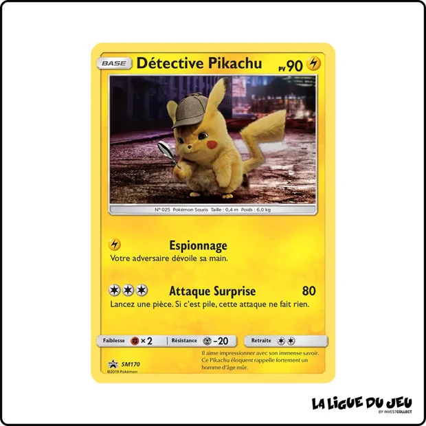 Promo - Pokemon - Soleil et Lune Promo - Détective Pikachu SM170