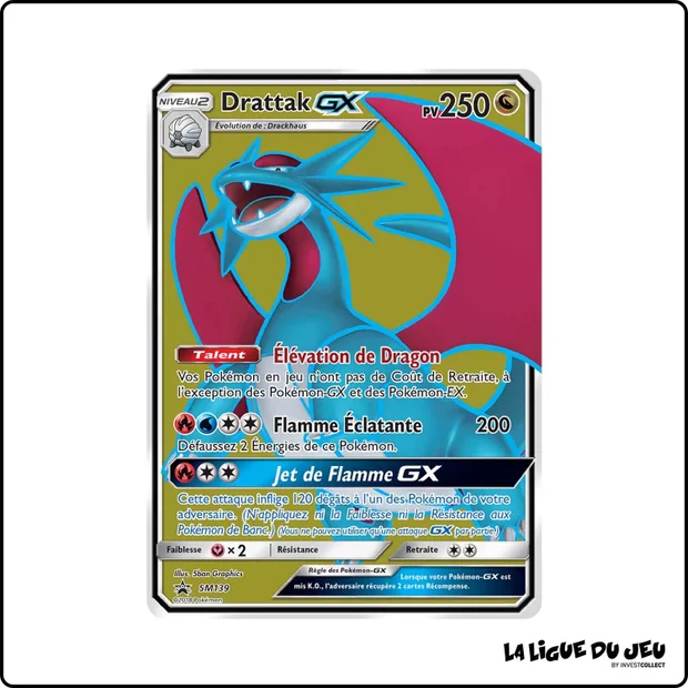Promo - Pokemon - Soleil et Lune Promo - Drattak GX SM139