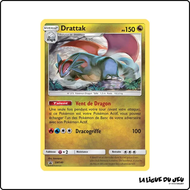 Promo - Pokemon - Soleil et Lune Promo - Drattak SM140