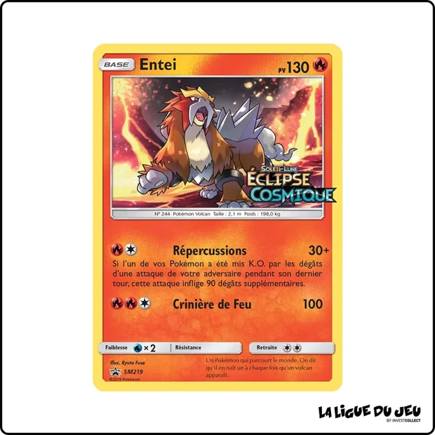 Promo - Pokemon - Soleil et Lune Promo - Entei SM219