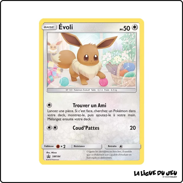 Promo - Pokemon - Soleil et Lune Promo - Évoli SM184