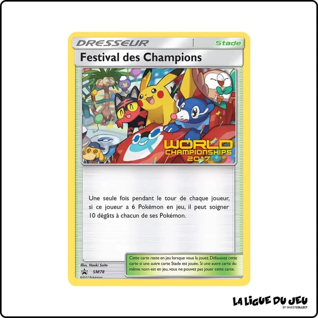 Promo - Pokemon - Soleil et Lune Promo - Festival des Champions SM78