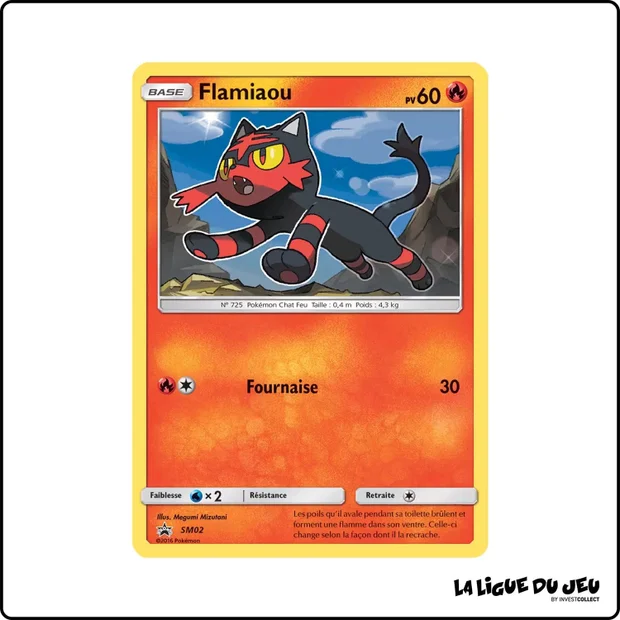 Promo - Pokemon - Soleil et Lune Promo - Flamiaou SM02