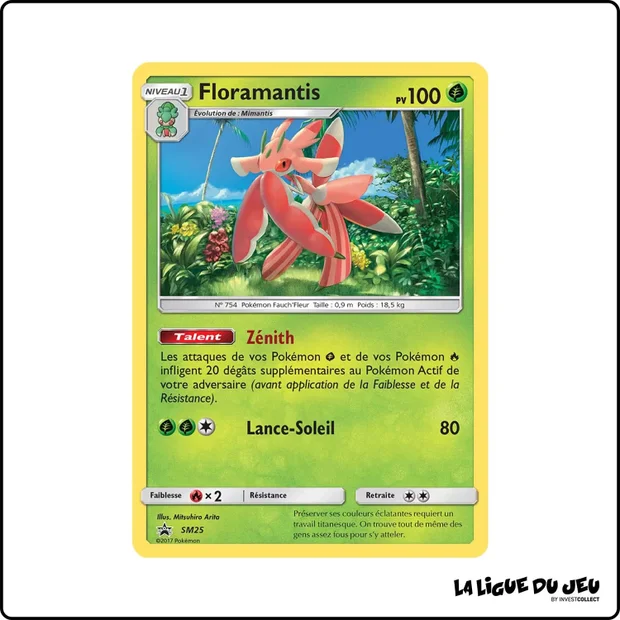 Promo - Pokemon - Soleil et Lune Promo - Floramantis SM25