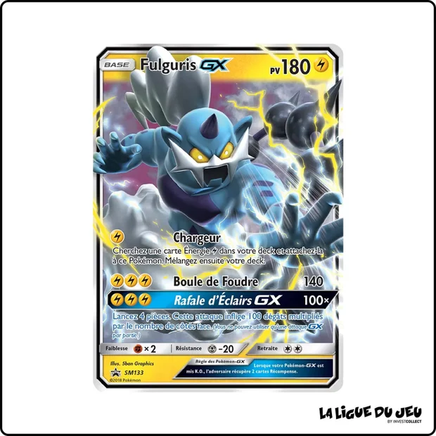 Promo - Pokemon - Soleil et Lune Promo - Fulguris GX SM133
