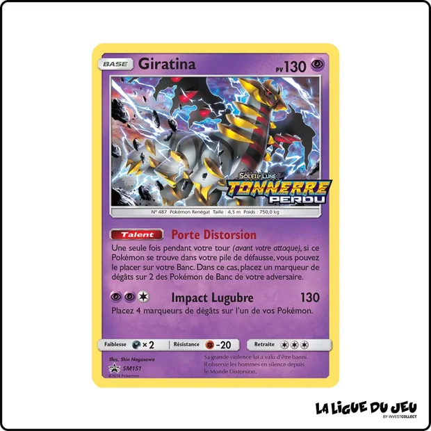 Promo - Pokemon - Soleil et Lune Promo - Giratina SM151