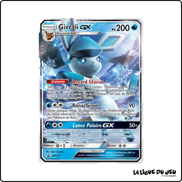 Promo - Pokemon - Soleil et Lune Promo - Givrali GX SM147