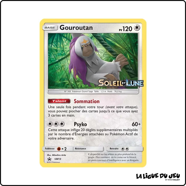 Promo - Pokemon - Soleil et Lune Promo - Gouroutan SM13