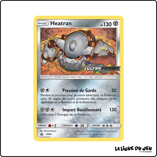 Promo - Pokemon - Soleil et Lune Promo - Heatran SM96