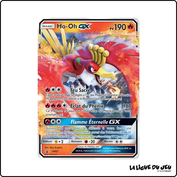 Promo - Pokemon - Soleil et Lune Promo - Ho-Oh GX SM57