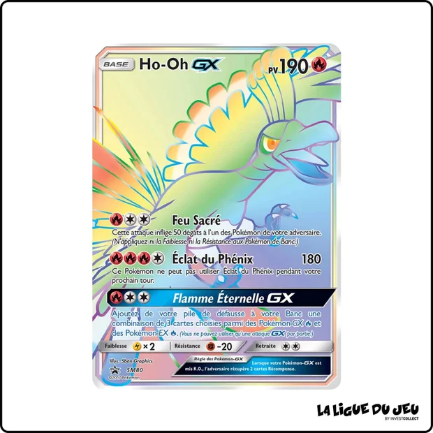 Promo - Pokemon - Soleil et Lune Promo - Ho-Oh GX SM80