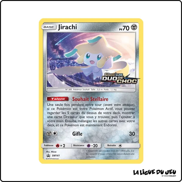 Promo - Pokemon - Soleil et Lune Promo - Jirachi SM161