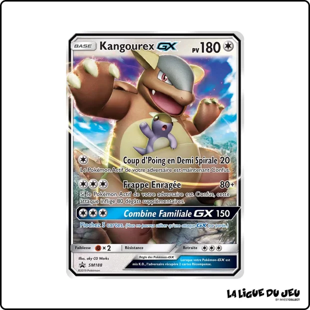 Promo - Pokemon - Soleil et Lune Promo - Kangourex GX SM188