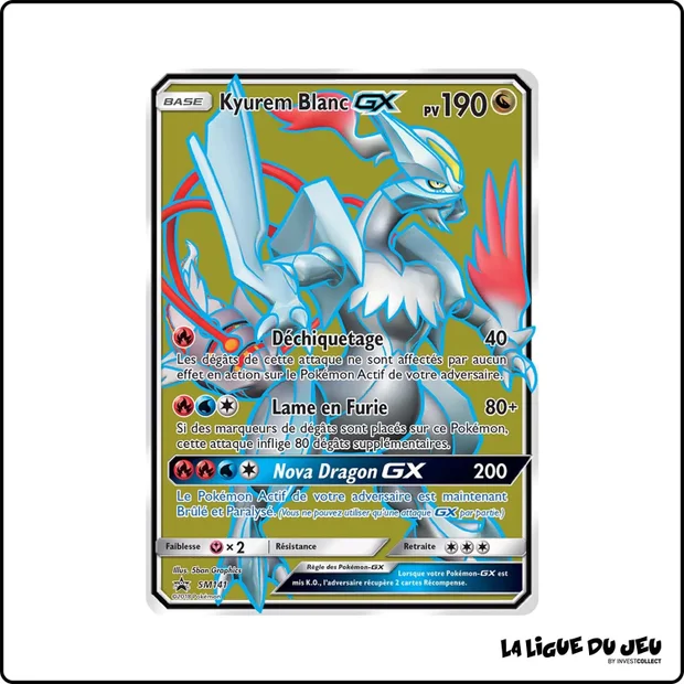 Promo - Pokemon - Soleil et Lune Promo - Kyurem Blanc GX SM141