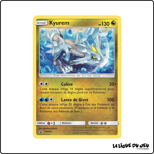 Promo - Pokemon - Soleil et Lune Promo - Kyurem SM142