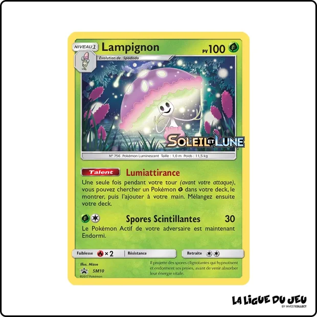 Promo - Pokemon - Soleil et Lune Promo - Lampignon SM10
