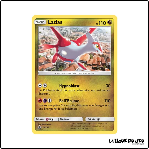 Promo - Pokemon - Soleil et Lune Promo - Latias SM135