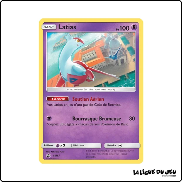 Promo - Pokemon - Soleil et Lune Promo - Latias SM87