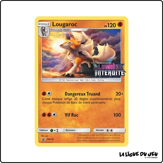 Promo - Pokemon - Soleil et Lune Promo - Lougaroc SM118