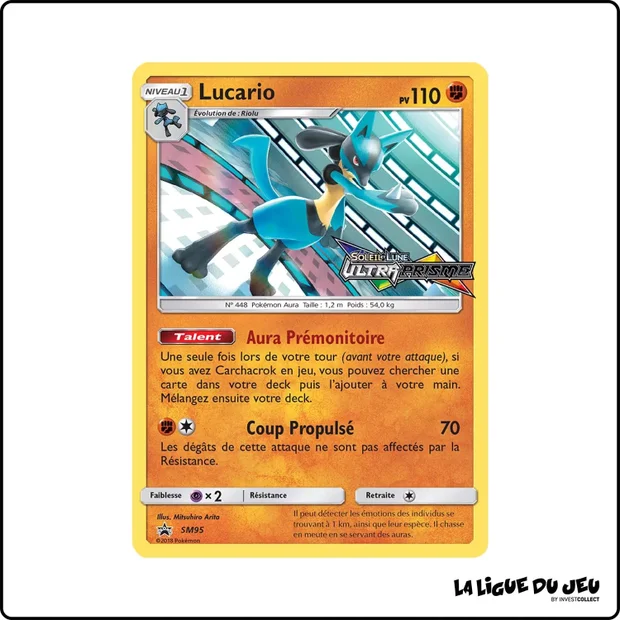 Promo - Pokemon - Soleil et Lune Promo - Lucario SM95