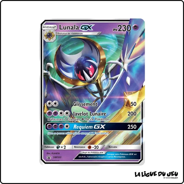 Promo - Pokemon - Soleil et Lune Promo - Lunala GX SM103