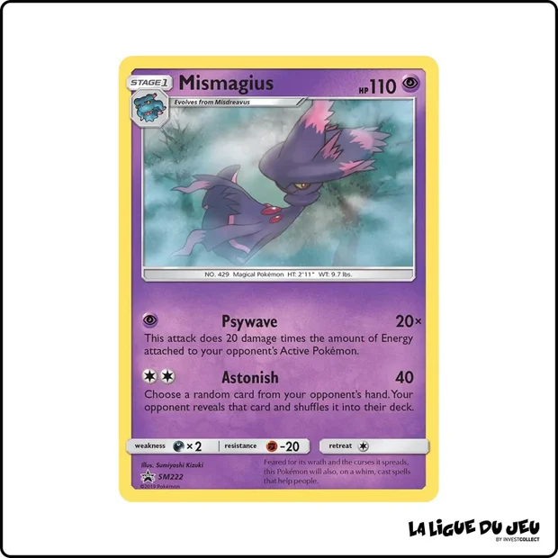 Promo - Pokemon - Soleil et Lune Promo - Magirêve SM222