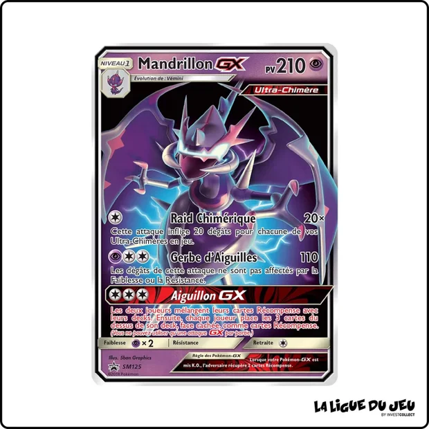 Promo - Pokemon - Soleil et Lune Promo - Mandrillon GX SM125