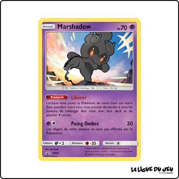 Promo - Pokemon - Soleil et Lune Promo - Marshadow SM85