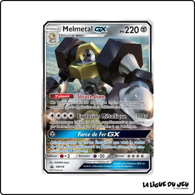 Promo - Pokemon - Soleil et Lune Promo - Melmetal GX SM178
