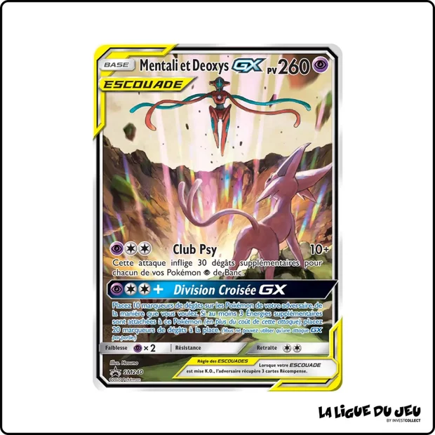 Promo - Pokemon - Soleil et Lune Promo - Mentali et Deoxys GX SM240